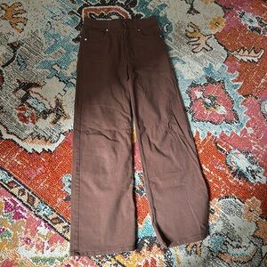 Brown Wide Left Jeans | H&M